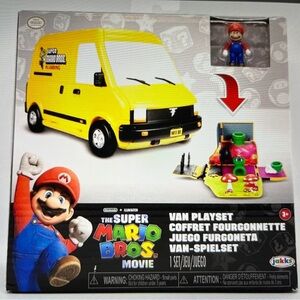 Super Mario Bros Van Mini Playset